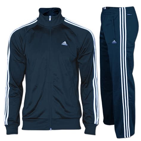 Schwarze adidas Trainingsanzüge Größe XXL für Herren 